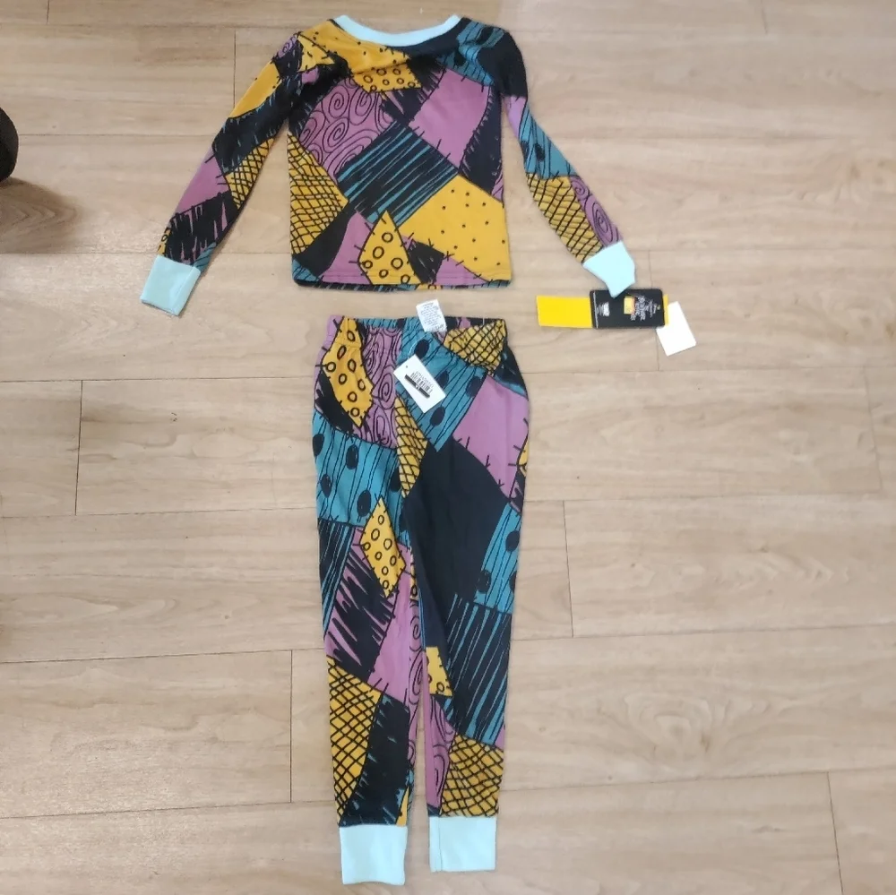 Jack Skelton Colorful Kids Pajamas Set